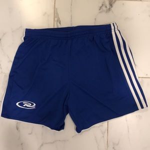Blue Rush Soccer Game Shorts